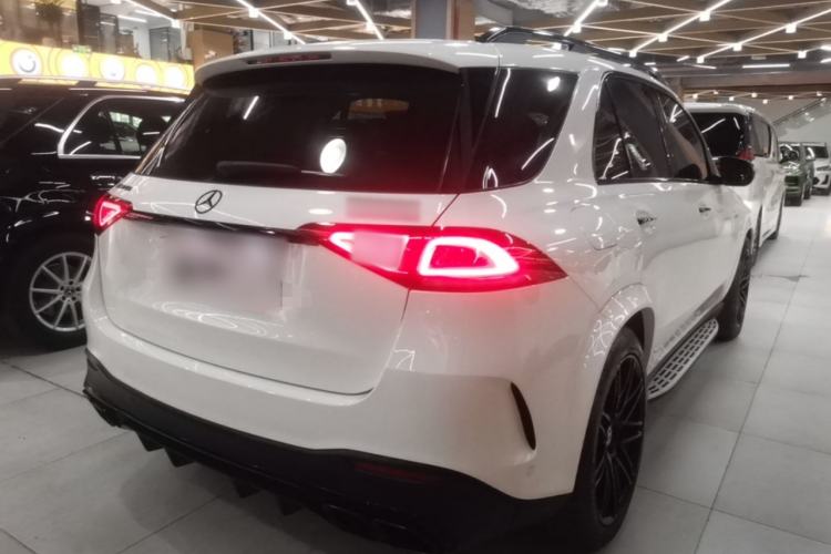Used Mercedes-Benz GLE 2021 GLE 350 4MATIC Stylish Model Rear Right 45 Deg