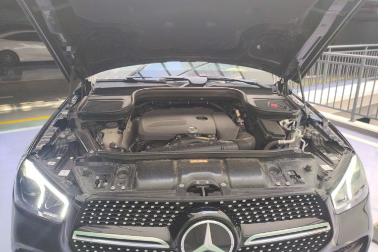 Used Mercedes-Benz GLE 2022 Refreshed GLE 350 4MATIC Coupe SUV Luxury Edition Engine Bay