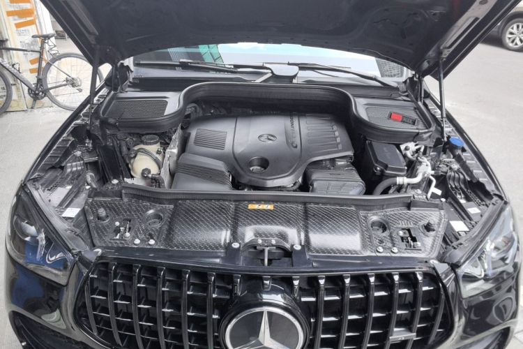 Used Mercedes-Benz GLE 2022 GLE 450 4MATIC Coupe SUV Fashion Model Engine Bay