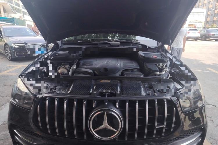 Used Mercedes-Benz GLE 2022 GLE 450 4MATIC Luxury Model Engine Bay