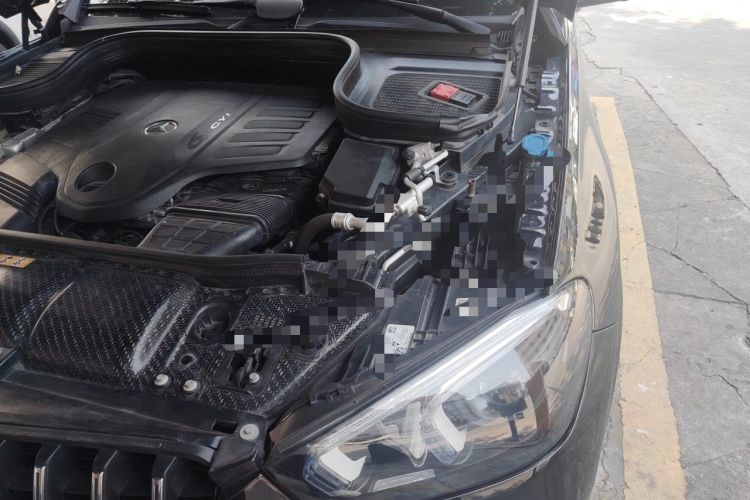 Used Mercedes-Benz GLE 2022 GLE 450 4MATIC Luxury Model Engine Bay Left
