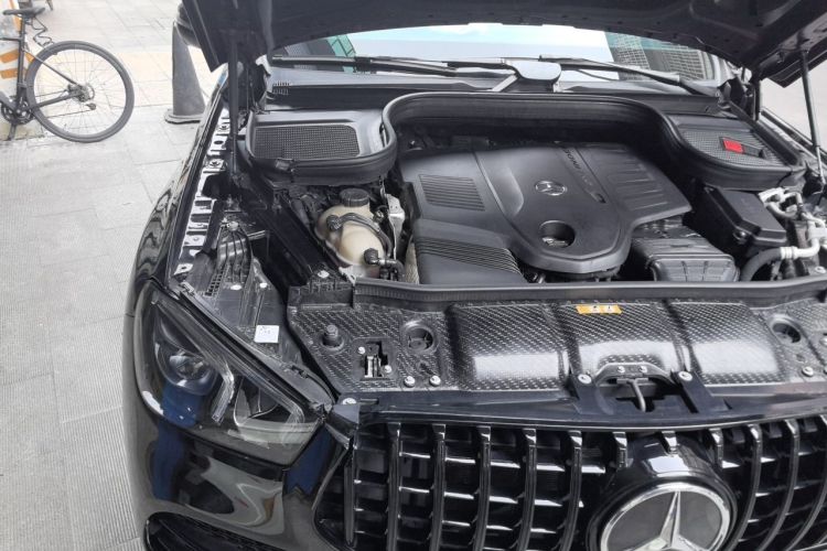 Used Mercedes-Benz GLE 2022 GLE 450 4MATIC Coupe SUV Fashion Model Engine Bay Right