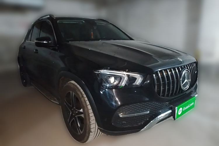 Used Mercedes-Benz GLE 2022 GLE 350 4MATIC Stylish Model Front Right 45 Deg