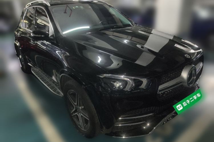 Used Mercedes-Benz GLE 2022 GLE 350 4MATIC Stylish Model Front Right 45 Deg
