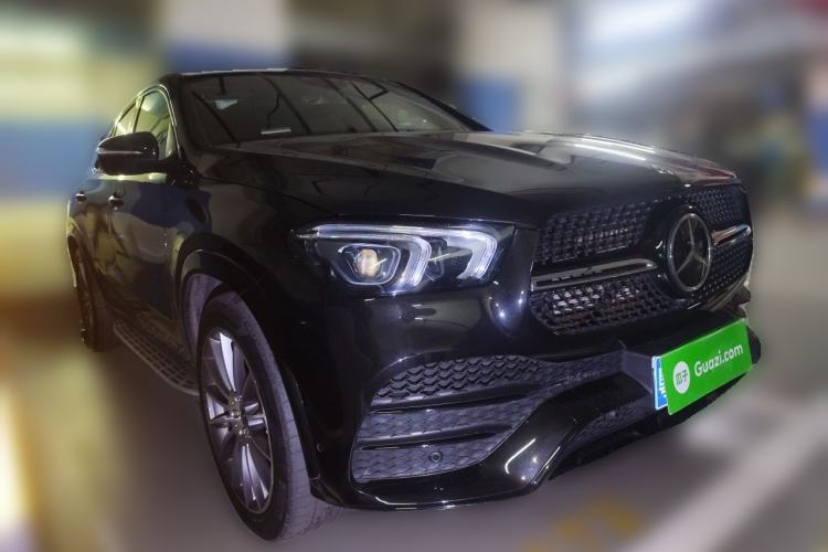 Used Mercedes-Benz GLE 2022 GLE 450 4MATIC Coupe SUV Luxury Model Front Right 45 Deg