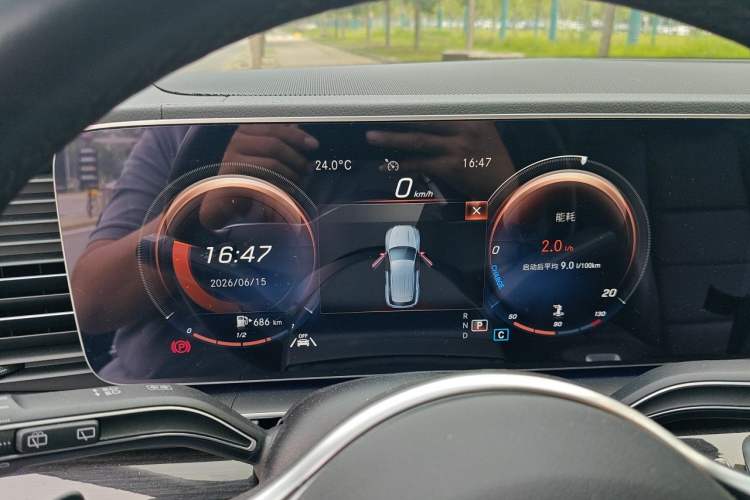 Used Mercedes-Benz GLE 2022 GLE 350 4MATIC Stylish Model Instrument Cluster