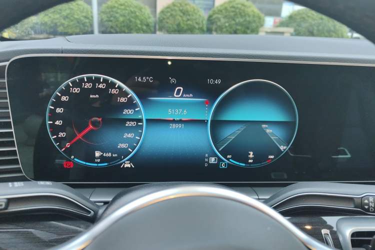 Used Mercedes-Benz GLE 2022 GLE 350 4MATIC Stylish Model Instrument Cluster
