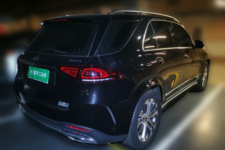 Used Mercedes-Benz GLE 2022 GLE 350 4MATIC Stylish Model Rear Right 45 Deg