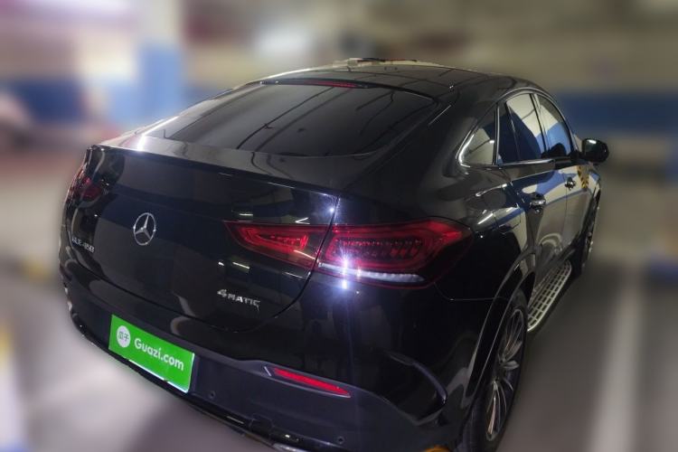 Used Mercedes-Benz GLE 2022 GLE 450 4MATIC Coupe SUV Luxury Model Rear Right 45 Deg