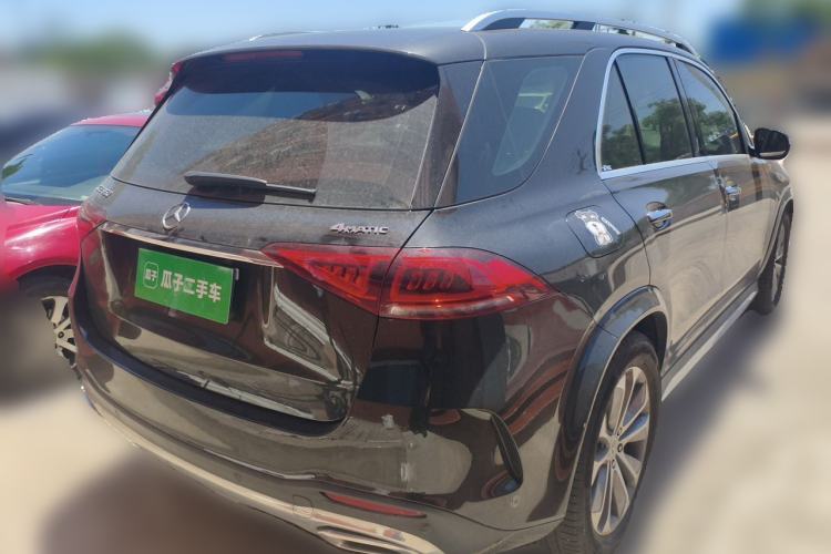 Used Mercedes-Benz GLE 2022 GLE 350 4MATIC Stylish Model Rear Right 45 Deg