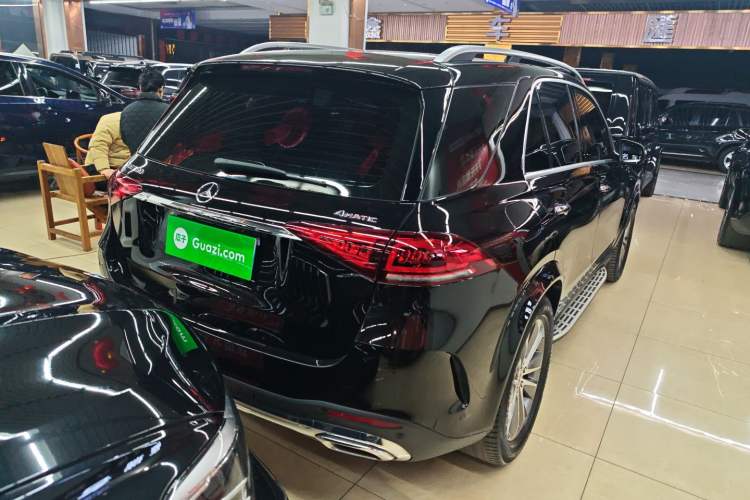 Used Mercedes-Benz GLE 2022 GLE 350 4MATIC Stylish Model Rear Right 45 Deg