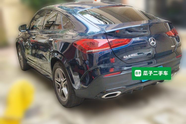 Used Mercedes-Benz GLE 2022 Refreshed GLE 450 4MATIC Coupe SUV Fashion Version Rear Left 45 Deg