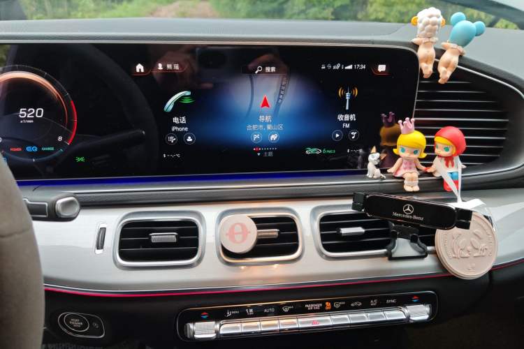 Used Mercedes-Benz GLE 2022 Refreshed GLE 450 4MATIC Coupe SUV Fashion Version Audio And AC Panel