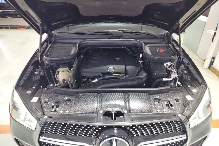 Used Mercedes-Benz GLE 2022 Refreshed GLE 350 4MATIC Coupe SUV Luxury Edition Engine Bay