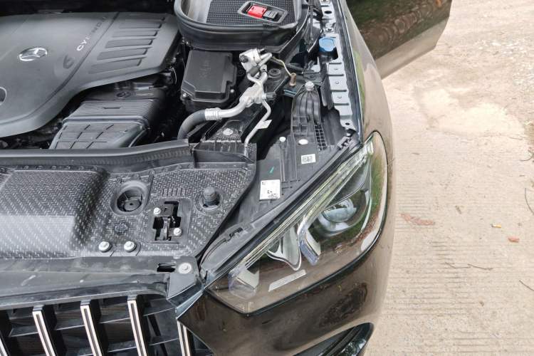 Used Mercedes-Benz GLE 2022 Refreshed GLE 450 4MATIC Coupe SUV Fashion Version Engine Bay Left