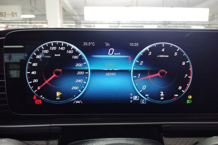 Used Mercedes-Benz GLE 2022 Refreshed GLE 350 4MATIC Coupe SUV Luxury Edition Instrument Cluster