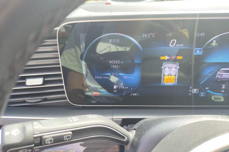 Used Mercedes-Benz GLE 2022 Facelifted GLE 350 4MATIC Fashion Edition Odometer Close Up