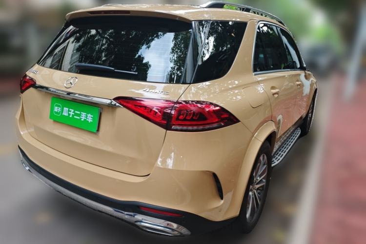 Used Mercedes-Benz GLE 2022 GLE 350 4MATIC Stylish Model Rear Right 45 Deg