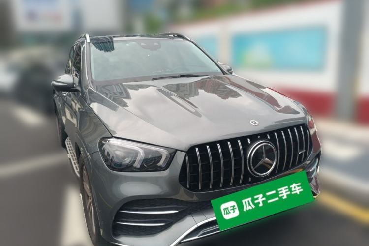 Used Mercedes-Benz GLE 2022 GLE 350 4MATIC Stylish Model Front Right 45 Deg