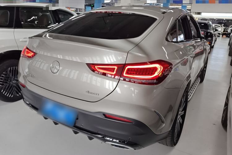 Used Mercedes-Benz GLE 2022 GLE 350 4MATIC Coupe SUV Luxury Model Rear Right 45 Deg