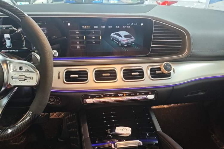 Used Mercedes-Benz GLE 2022 GLE 450 4MATIC Coupe SUV Fashion Model Audio And AC Panel