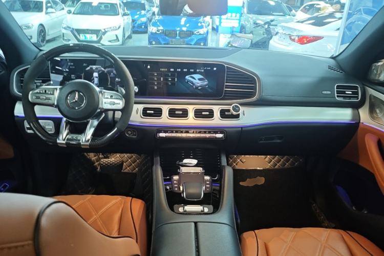 Used Mercedes-Benz GLE 2022 GLE 450 4MATIC Coupe SUV Fashion Model Center Console