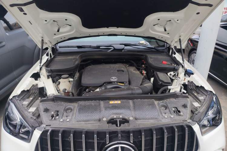 Used Mercedes-Benz GLE 2022 Refreshed GLE 350 4MATIC Coupe SUV Luxury Edition Engine Bay