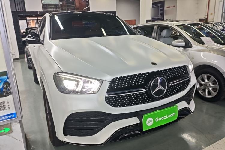 Used Mercedes-Benz GLE 2022 GLE 450 4MATIC Coupe SUV Fashion Model Front Right 45 Deg