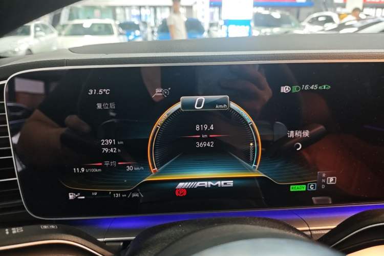 Used Mercedes-Benz GLE 2022 GLE 450 4MATIC Coupe SUV Fashion Model Instrument Cluster