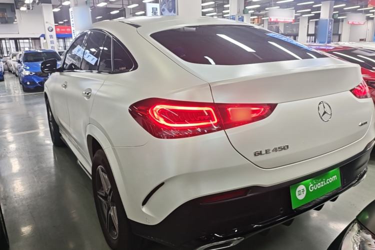 Used Mercedes-Benz GLE 2022 GLE 450 4MATIC Coupe SUV Fashion Model Rear Left 45 Deg