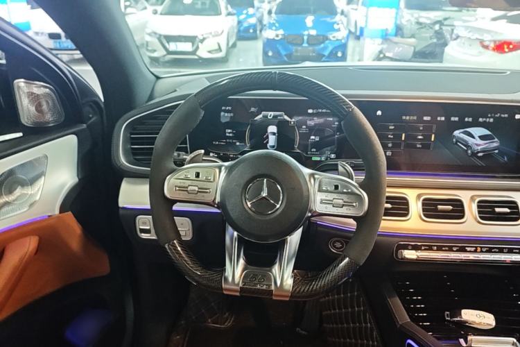 Used Mercedes-Benz GLE 2022 GLE 450 4MATIC Coupe SUV Fashion Model Steering Wheel