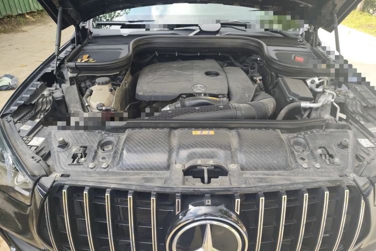 Used Mercedes-Benz GLE 2023 GLE 350 4MATIC Coupe SUV Luxury Model Engine Bay