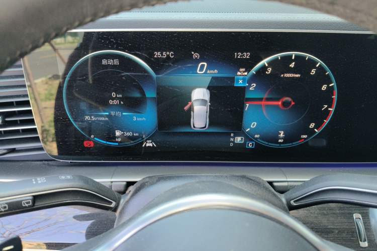 Used Mercedes-Benz GLE 2023 GLE 350 4MATIC Stylish Model Instrument Cluster