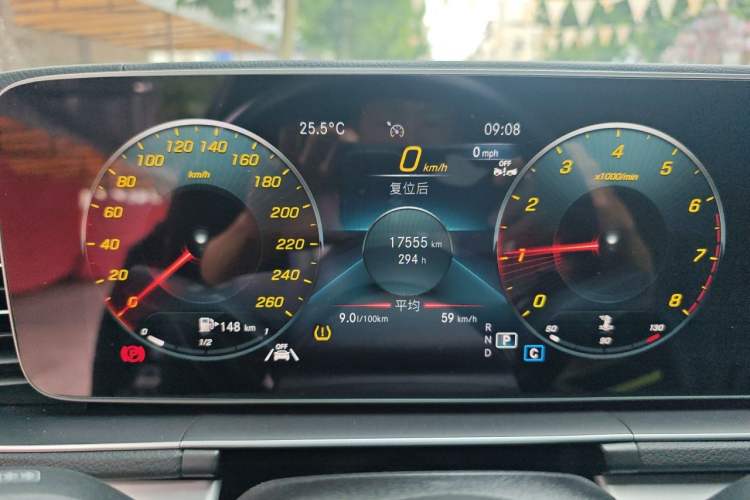 Used Mercedes-Benz GLE 2023 GLE 350 4MATIC Coupe SUV Luxury Model Instrument Cluster