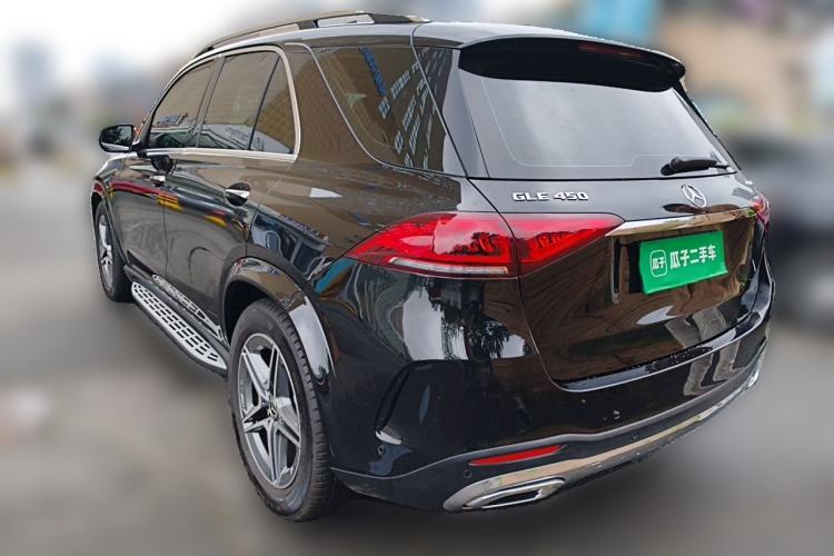 Used Mercedes-Benz GLE 2023 GLE 450 4MATIC Stylish Model Rear Left 45 Deg