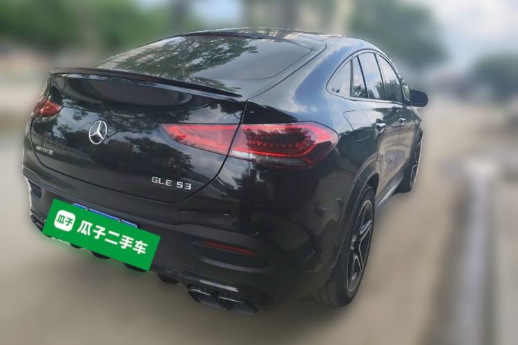 Used Mercedes-Benz GLE 2023 GLE 350 4MATIC Coupe SUV Luxury Model Rear Right 45 Deg