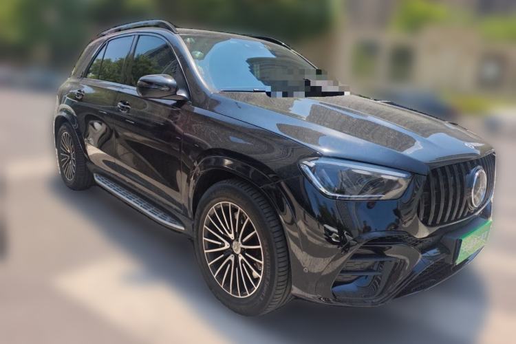 Used Mercedes-Benz GLE 2024 GLE 450 4MATIC Stylish Model Front Right 45 Deg