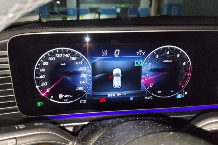 Used Mercedes-Benz GLE 2024 GLE 450 4MATIC Stylish Model Instrument Cluster