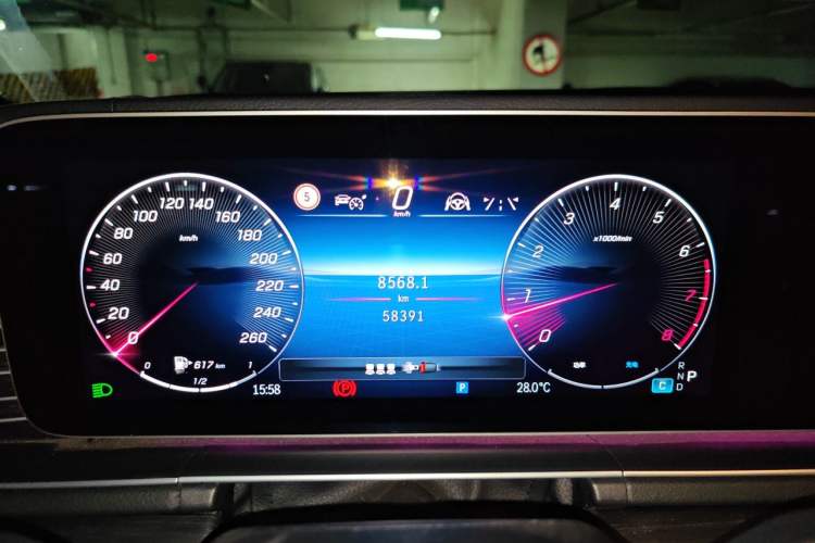 Used Mercedes-Benz GLE 2024 GLE 450 4MATIC Luxury Model Instrument Cluster