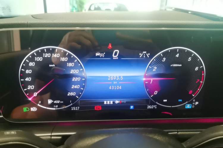 Used Mercedes-Benz GLE 2024 GLE 450 4MATIC Stylish Model Instrument Cluster