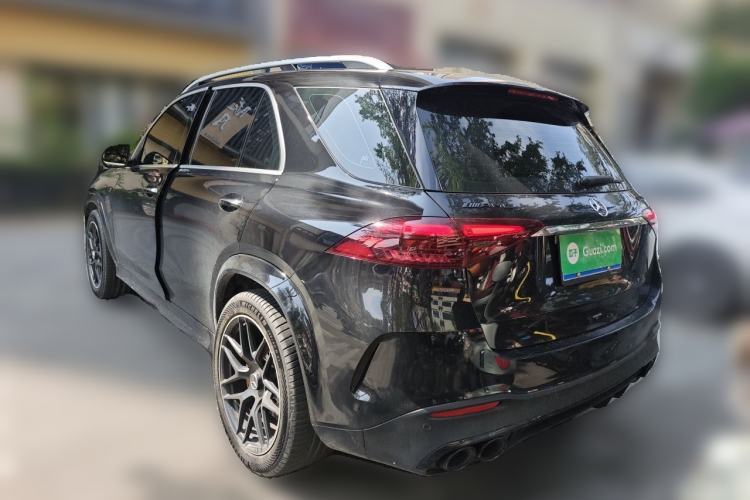 Used Mercedes-Benz GLE 2025 GLE 350 4MATIC Stylish Model Rear Left 45 Deg