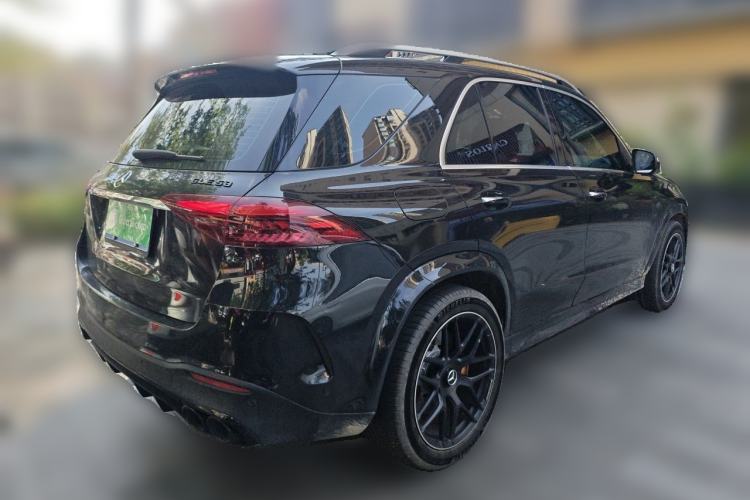 Used Mercedes-Benz GLE 2025 GLE 350 4MATIC Stylish Model Rear Right 45 Deg
