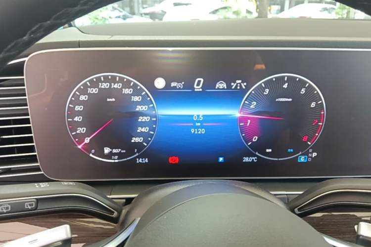 Used Mercedes-Benz GLE 2025 GLE 350 4MATIC Stylish Model Instrument Cluster