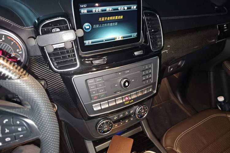 Used Mercedes-Benz GLE AMG 2015 AMG GLE 63 4MATIC Audio And AC Panel