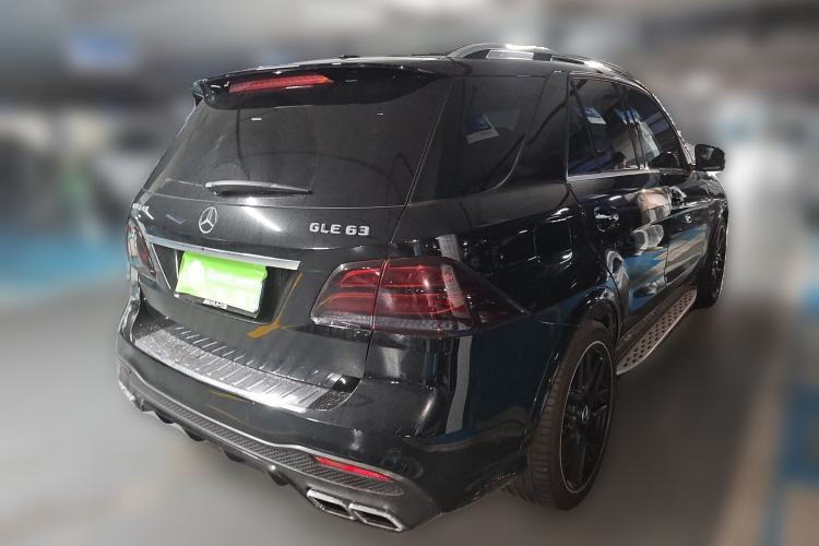 Used Mercedes-Benz GLE AMG 2015 AMG GLE 63 4MATIC Rear Right 45 Deg