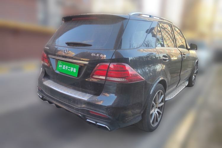 Used Mercedes-Benz GLE AMG 2015 AMG GLE 63 4MATIC Rear Right 45 Deg