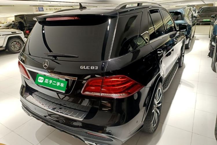 Used Mercedes-Benz GLE AMG 2015 AMG GLE 63 4MATIC Rear Right 45 Deg