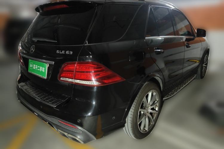 Used Mercedes-Benz GLE AMG 2015 AMG GLE 63 4MATIC Rear Right 45 Deg