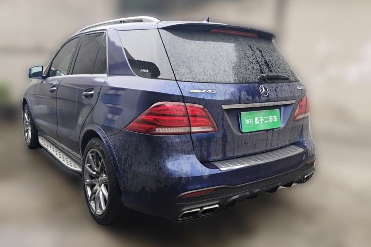 Used Mercedes-Benz GLE AMG 2015 AMG GLE 63 4MATIC Rear Left 45 Deg