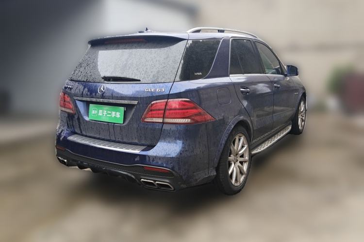 Used Mercedes-Benz GLE AMG 2015 AMG GLE 63 4MATIC Rear Right 45 Deg